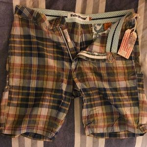 $88 NWT Tailor Vintage Men’s Flat Front Shorts 40
